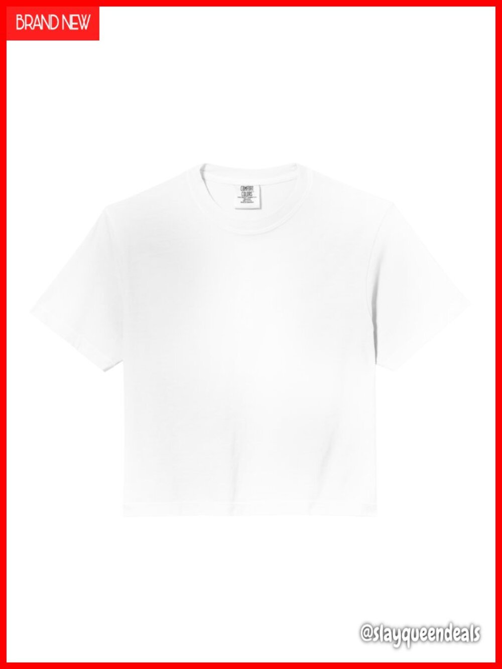 Crop Top Tee - Retro Cherry Graphic, Boxy Fit, 100% Cotton, Fun Slogan